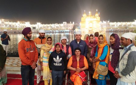 550 ਸਾਲਾਂ ਨੂੰ ਸਮਰਪਿਤ ਸ਼ਿਸ਼ੂ ਪਬਲਿਕ ਸਕੂਲ ਦੇ ਵਿਦਿਆਰਥੀਆਂ ਨੇ ਇਤਿਹਾਸਿਕ ਯਾਤਰਾ ਕੀਤੀ