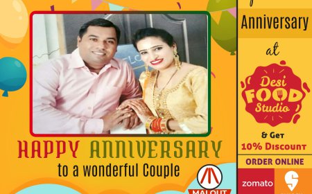 HAPPY MARRIAGE ANNIVERSARY TO NARESH KUMAR & MADHU