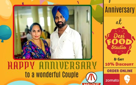 HAPPY MARRIAGE ANNIVERSARY TO JAGJIT SINGH & PARMINDER KAUR