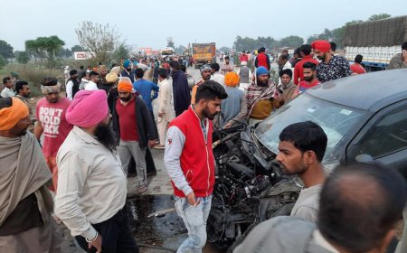 ਬਠਿੰਡਾ ਨੇੜੇ ਭਿਆਨਕ ਹਾਦਸਾ, ਚਾਰ ਮੌਤਾਂ, 12 ਗੰਭੀਰ ਜ਼ਖ਼ਮੀ