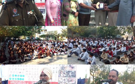 ਜ਼ਿਲ੍ਹਾ ਪੁਲਿਸ ਵੱਲੋਂ ਸਰਕਾਰੀ ਸਕੂਲ ਭਲਾਈਆਣਾ ਵਿਖੇ ਨਸ਼ਿਆ ਵਿਰੁੱਧ ਅਤੇ ਟ੍ਰੈਫਿਕ ਨਿਯਮਾਂ ਸਬੰਧੀ ਕੀਤਾ ਜਾਗਰੂਕ