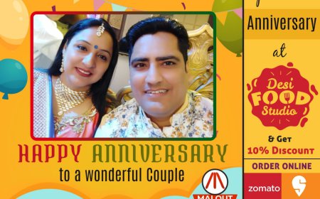 HAPPY MARRIAGE ANNIVERSARY Dr. sunil & sureshta arora