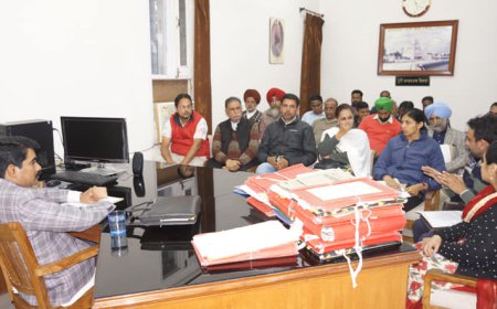 ਸ੍ਰੀ ਮੁਕਤਸਰ ਸ਼ਹਿਰ ਨਿਵਾਸੀਆਂ ਨੂੰ ਪੀਣ ਵਾਲੇ ਪਾਣੀ ਮੁਹੱਈਆਂ ਕਰਨ ਲਈ ਮੀਟਿੰਗ ਦਾ ਆਯੋਜਨ