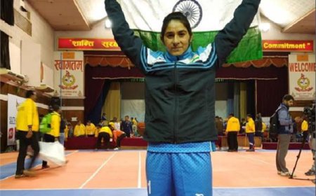 ਕਬੱਡੀ ਖਿਡਾਰਨ ਹਰਵਿੰਦਰ ਨੋਨਾ ਦਾ ਰੋਪੜ ਪਹੁੰਚਣ ਤੇ ਲੋਕਾਂ ਵਲੋਂ ਜ਼ੋਰਦਾਰ ਸਵਾਗਤ