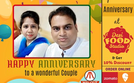 HAPPY MARRIAGE ANNIVERSARY TO RAJESH & PINKY GUPTA