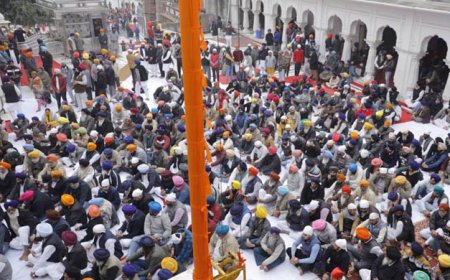 ਸ਼੍ਰੋਮਣੀ ਅਕਾਲੀ ਦਲ ਦੇ 99ਵੇਂ ਸਥਾਪਨਾ ਦਿਵਸ ਦੇ ਸਬੰਧ ਵਿੱਚ ਸ੍ਰੀ ਆਖੰਡ ਪਾਠ ਸਾਹਿਬ ਦੇ ਪਾਏ ਗਏ ਭੋਗ