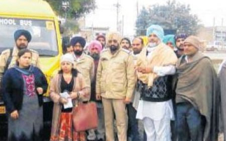 ਮਲੋਟ ਵਿਖੇ ਸਕੂਲ ਵਾਹਨਾਂ ਦੀ ਕੀਤੀ ਚੈਕਿੰਗ