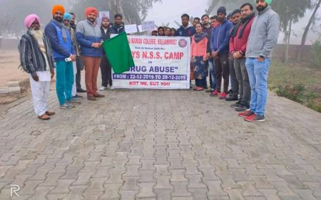 ਗੁਰੂ ਨਾਨਕ ਕਾਲਜ ਨੇ ਨਸ਼ਿਆਂ ਖ਼ਿਲਾਫ਼ ਜਾਗਰੂਕਤਾ ਰੈਲੀ ਕੱਢੀ ਗਈ