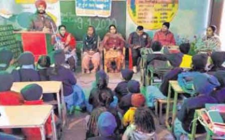 ਸਵਾਈਨ ਫਲੂ ਸਬੰਧੀ ਜਾਗਰੂਕ ਕੈਂਪ ਲਾਇਆ