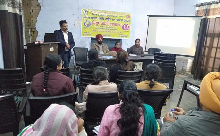 ਨੈਸ਼ਨਲ ਪਲਸ ਪੋਲੀਓ ਰਾਊਂਡ ਸਬੰਧੀ ਕੀਤੀ ਜਿਲਾ ਪੱਧਰੀ ਵਰਕਸ਼ਾਪ।