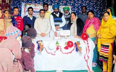 ਸੀ.ਡੀ.ਪੀ.ਓ. ਪਰਮਜੀਤ ਕੌਰ ਵੱਲੋਂ ਕੀਤੀ ਗਈ  ' ਬੇਟੀ ਬਚਾਓ ਬੇਟੀ ਪੜ੍ਹਾਓ ' ਹਫ਼ਤੇ ਦੀ ਸ਼ੁਰੂਆਤ