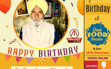 Happy B'day To S. Surjeet Singh