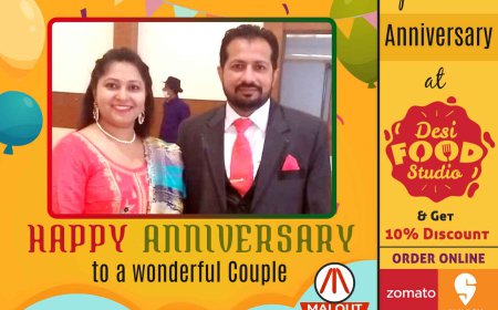 Happy Marriage Anniversary To S. Navdeep Singh & Mrs. Gurpreet Kaur Aulakh