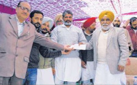 ਮਲੋਟ ਦੇ ਵਿਧਾਇਕ ਅਜਾਇਬ ਸਿੰਘ ਭੱਟੀ ਨੇ ਹਲਕੇ ਦੀਆਂ ਪੰਚਾਇਤਾਂ ਨੂੰ 3.71 ਕਰੋੜ ਦੀਆਂ ਗ੍ਰਾਂਟਾਂ ਕੀਤੀਆਂ ਤਕਸੀਮ