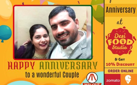 HAPPY ANNIVERSARY TO NEERAJ KUMAR & KANTA RANI