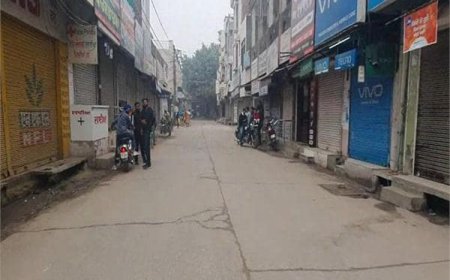 ਭਾਰਤ ਬੰਦ ਦੇ ਸੱਦੇ  ਨੂੰ  ਲੈ  ਕੇ ਗਿੱਦੜਬਾਹਾ ਵਿਖੇ ਮਿਲਿਆ ਭਰਮਾ ਹੁੰਗਾਰਾ