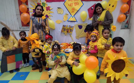 ਲਵਿੰਗ ਲਿਟਲ ਪਲੇਵੇ ਸਕੂਲ ਵਿਖੇ ਬਸੰਤ ਪੰਚਮੀ ਦਾ ਤਿਉਹਾਰ ਮਨਾਇਆ