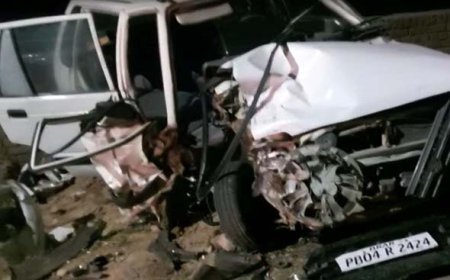 ਕਾਰਾਂ ਦੀ ਆਪਸ ਵਿੱਚ ਭਿਆਨਕ ਟੱਕਰ, ਇੱਕ ਦੀ ਮੌਤ ਅਤੇ ਤਿੰਨ ਜ਼ਖ਼ਮੀ