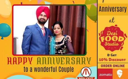 Happy Marraige Anniversary To Kuldeep Singh & Rupinder Kaur