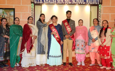 ਜੀ. ਟੀ. ਬੀ ਖਾਲਸਾ ਪਬਲਿਕ ਸੀਨੀਅਰ ਸੈਕੰਡਰੀ ਸਕੂਲ ਵਿਖੇ ਧੁੂਮ ਧਾਮ ਨਾਲ ਮਨਾਇਆ ਗਿਆ “ਵਿਦਾਇਗੀ ਪਾਰਟੀ ਸਮਾਗਮ”