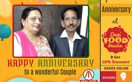 Happy Marriage Anniversary Vijay Kumar & Santosh Kumari