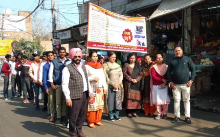 ਦਾਖਲਾ ਵਧਾਓ ਮੁਹਿੰਮ ਤਹਿਤ ਕੱਢੀ ਗਈ ਰੈਲੀ