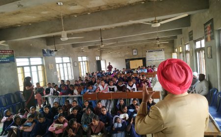 ਸਰਕਾਰੀ ਕੰਨਿਆ ਸੀ.ਸੈ. ਸਕੂਲ ਭਾਗਸਰ ਵਿਖੇ ਕਰੀਅਰ ਗਾਈਡੈਂਸ ਸੈਮੀਨਾਰ