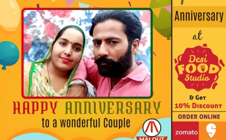 HAPPY ANNIVERSARY TO VINOD & RESHMA
