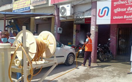 ਨਗਰ ਕੌਸਲਾਂ ਵਲੋਂ ਲੋਕਾਂ ਨੂੰ ਕਰੋਨਾ ਵਾਇਰਸ ਤੋਂ ਬਚਾਉਣ ਲਈ ਨਿਰੰਤਰ ਕੀਤੀ ਜਾ ਰਹੀ ਹੈ ਸਫਾਈ