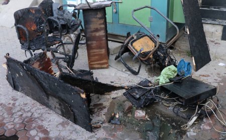 ਬਠਿੰਡਾ ਦੇ ਫੌਜੀ ਚੌਕ 'ਚ ਸਿੰਡੀਕੇਟ ਬੈਂਕ ਦੀ ਬ੍ਰਾਂਚ 'ਚ ਲੱਗੀ ਅੱਗ