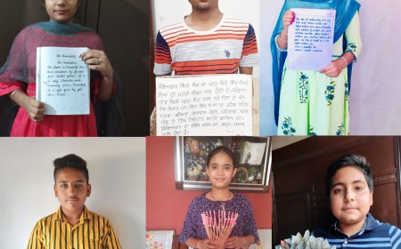 ਜੀ.ਟੀ.ਬੀ ਖਾਲਸਾ ਸੀਨੀਅਰ ਸੈਕੰਡਰੀ ਸਕੂਲ ਮਲੋਟ ਨੇ ਆਰਟ ਐਂਡ ਕਰਾਫਟ ਅਤੇ ਸੁੰਦਰ ਲਿਖਾਈ ਦੇ ਮੁਕਾਬਲੇ ਕਰਵਾਏ