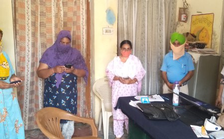 ਮਿਸ਼ਨ ਫਤਿਹ ਤਹਿਤ ਕੋਵਿਡ ਤੇ ਕੰਟਰੋਲ ਲਈ ਪਿੰਡ ਖਿੜਕੀਆਂ ਵਾਲਾ ਵਿਖੇ ਸਿਹਤ ਵਿਭਾਗ ਵਲੋਂ ਘਰ ਘਰ ਨਿਗਰਾਨੀ ਐਪ ਦੀ ਦਿੱਤੀ ਜਾਣਕਾਰੀ