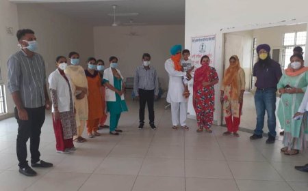 ਮਿਸ਼ਨ ਫਤਿਹ ਅਧੀਨ ਜਿਲਾ ਸ੍ਰੀ ਮੁਕਤਸਰ ਸਾਹਿਬ ਦੇ ਜਿਲਾ ਕੋਵਿਡ ਕੇਅਰ ਸੈਂਟਰ ਥੇਹੜੀ ਵਿੱਚੋਂ 4 ਮਰੀਜ਼ ਕੋਰੋਨਾ ਤੋਂ ਜਿੱਤ ਪ੍ਰਾਪਤ ਕਰਕੇੇ ਘਰ ਪਰਤੇ