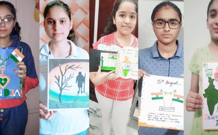 ਜੀ.ਟੀ.ਬੀ. ਖਾਲਸਾ ਪਬਲਿਕ ਸੀਨੀਅਰ ਸੈਕੰਡਰੀ ਸਕੂਲ ਵੱਲੋਂ ਕਰਵਾਏ ਗਏ "ਆਨਲਾਈਨ ਕਾਰਡ ਮੇਕਿੰਗ ਮੁਕਾਬਲੇ"