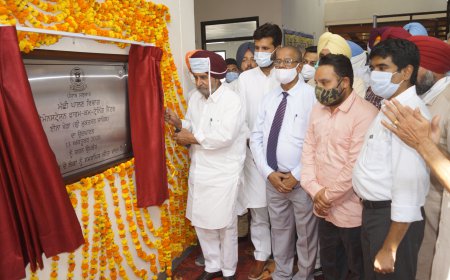 ਕੈਬਨਿਟ ਮੰਤਰੀ ਬਾਜਵਾ ਨੇ ਪਿੰਡ ਈਨਾਖੇੜਾ ਵਿਖੇ ਨਵੇਂ ਉਸਾਰੇ ਗਏ ਡੈਮੋਨਸਟ੍ਰੇਸ਼ਨ-ਕਮ-ਟ੍ਰ੍ਰੇਨਿੰਗ ਸੈਂਟਰ ਦਾ ਕੀਤਾ ਉਦਘਾਟਨ