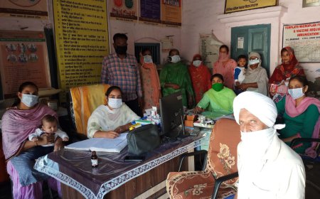 ਬਲਾਕ ਚੱਕ ਸ਼ੇਰੇਵਾਲਾ ਵਿਖੇ ਮਨਾਇਆ ਗਿਆ ਟੀਕਾਕਰਨ ਅਤੇ ਮਮਤਾ ਦਿਵਸ