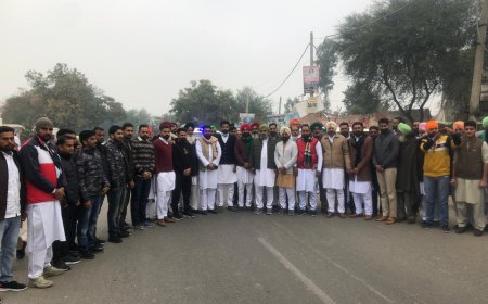 ਕਿਸਾਨ ਮਾਰੂ ਨੀਤੀਆ ਦੇ ਵਿਰੁੱਧ ਦੋਦਾ ਤੋਂ ਹੋਇਆ ਜੱਥਾ ਰਵਾਨਾ