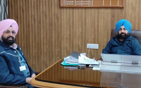 ਜੀ.ਓ.ਜੀ ਅਤੇ ਸੈਕਟਰੀ ਨੇ ਝੋਨੇ ਦੀ ਖਰੀਦ ਦੌਰਾਨ ਆਏ ਮੁੱਦਿਆਂ ਤੇ ਕੀਤੀ ਚਰਚਾ