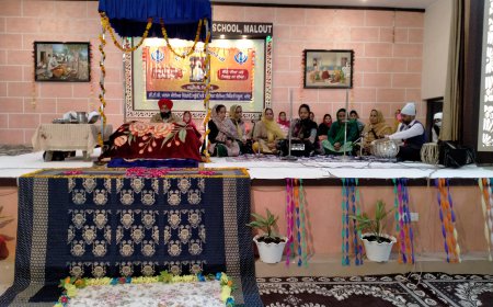 ਜੀ.ਟੀ.ਬੀ ਸਕੂਲ ਵਿੱਚ ਸ਼੍ਰੀ ਗੁਰੂ ਤੇਗ ਬਹਾਦੁਰ ਜੀ ਨੂੰ ਸਮਰਪਿਤ ਮਨਾਇਆ ਗਿਆ ਸ਼ਹੀਦੀ ਦਿਹਾੜਾ