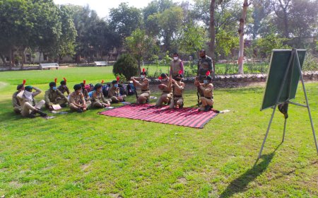 ਡੀ. ਏ. ਵੀ. ਕਾਲਜ, ਮਲੋਟ ਵਿਖੇ ਐਨ.ਸੀ.ਸੀ. ATC-98 ਕੈਂਪ ਦੀ ਸ਼ੁਰੂਆਤ