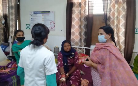 ਐਸ.ਡੀ.ਐਮ ਮੁਕਤਸਰ ਵੱਲੋਂ ਸਿਵਲ ਹਸਪਤਾਲ, ਸ੍ਰੀ ਮੁਕਤਸਰ ਸਾਹਿਬ ਦੀ ਕੀਤੀ ਅਚਨਚੇਤ ਚੈਕਿੰਗ