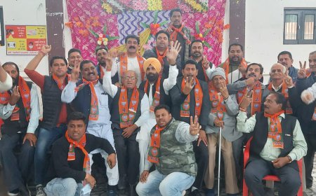 ਭਾਜਪਾ ਵਰਕਰਾਂ ਨੇ ਵਿਧਾਨ ਸਭਾ ਚੋਣਾਂ ਲਈ ਮਲੋਟ ਅਤੇ ਲੰਬੀ ਹਲਕੇ ਲਈ ਕੀਤੀ ਮੀਟਿੰਗ