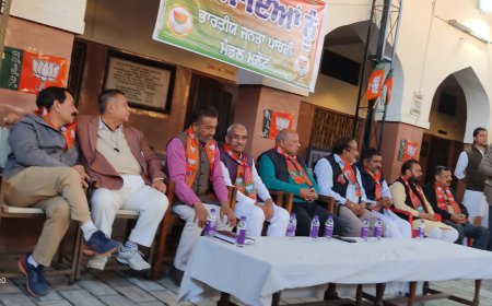 ਪ੍ਰਧਾਨ ਮੰਤਰੀ ਨਰਿੰਦਰ ਮੋਦੀ ਦੇ ਪੰਜਾਬ ਦੌਰੇ ਨੂੰ ਲੈ ਕੇ ਭਾਜਪਾ ਵਰਕਰਾਂ ਵੱਲੋਂ ਤਿਆਰੀਆ ਸ਼ੂਰੁ