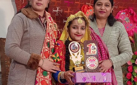 ਨਜ਼ਮ ਖੁਰਾਣਾ ਨੇ ਜਿੱਤਿਆ 'ਧੀ ਕੇਸਰੀ ਪੰਜਾਬ ਦੀ' ਐਵਾਰਡ