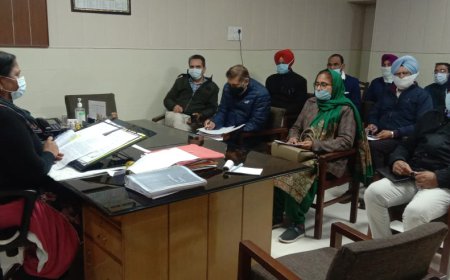 ਵਿਧਾਨ ਸਭਾ ਹਲਕਾ 086 ਸ਼੍ਰੀ ਮੁਕਤਸਰ ਸਾਹਿਬ ਦੇ ਸੰਬੰਧ ਵਿੱਚ ਚੋਣ ਰੈਲੀਆਂ ਦੇ ਪ੍ਰਮੀਸ਼ਨ ਨੋਡਲ ਅਧਿਕਾਰੀਆਂ ਨਾਲ ਕੀਤੀ ਗਈ ਮੀਟਿੰਗ