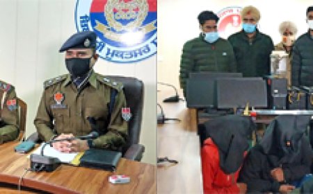 ਵੱਖ-ਵੱਖ ਜਿਲਿਆਂ ਵਿੱਚ ਬੈਂਕ ਡਕੈਤੀ ਕਰਨ ਵਾਲੇ ਗਿਰੋਹ ਦਾ ਹੋਇਆ ਪਰਦਾਫਾਸ਼