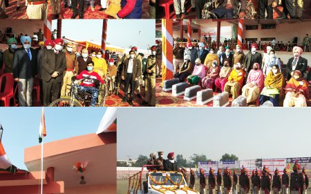 ਗਣਤੰਤਰਤਾ ਦਿਵਸ ਤੇ ਲੋੜਵੰਦਾਂ ਨੂੰ ਵੰਡੇ ਗਏ ਟਰਾਈ ਸਾਈਕਲ ਅਤੇ ਸਿਲਾਈ ਮਸ਼ੀਨਾਂ