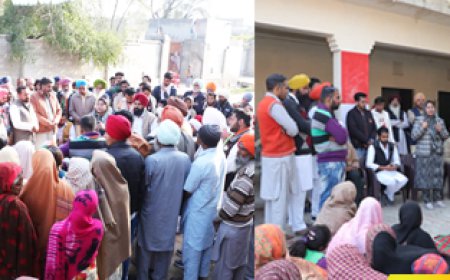 ਪ੍ਰੋਫੈਸਰ ਰੁਪਿੰਦਰ ਰੂਬੀ ਵੱਲੋਂ ਬੀਤੇ ਦਿਨ ਵੱਖ-ਵੱਖ ਪਿੰਡਾਂ ਦਾ ਕੀਤਾ ਗਿਆ ਦੌਰਾ, ਮਿਲ ਰਿਹਾ ਹੈ ਭਰਵਾਂ ਹੁੰਗਾਰਾ