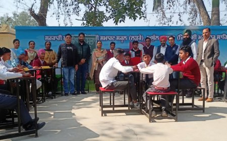 ਸ.ਸ.ਸ.ਸ. ਸਕੂਲ ਅਬੁਲਖੁਰਾਣਾ (ਲੜਕੇ) ਵਿਖੇ ਅੰਗਰੇਜ਼ੀ ਤੇ ਸਮਾਜਿਕ ਵਿਗਿਆਨ ਦਾ ਲਗਾਇਆ ਮੇਲਾ