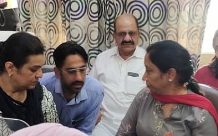 ਮਲੋਟ ਹਲਕੇ ਦੇ ਐੱਮ.ਐੱਲ.ਏ ਡਾ ਬਲਜੀਤ ਕੌਰ ਵੱਲੋਂ ਸਿਵਲ ਹਸਪਤਾਲ ਮਲੋਟ ਦੀ ਅਚਨਚੇਤ ਚੈਕਿੰਗ